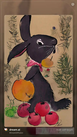 2023 Year Of The Rabbit 58 Ai Artwork