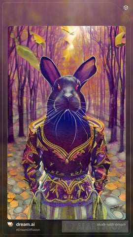 2023 Year Of The Rabbit 65 Ai Artwork