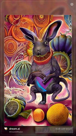 2023 Year Of The Rabbit 67 Ai Artwork