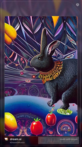 2023 Year Of The Rabbit 7 Ai Artwork