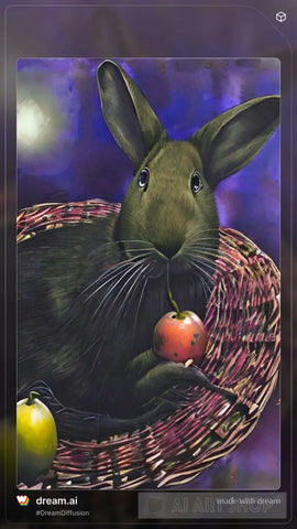 2023 Year Of The Rabbit 8 Ai Artwork