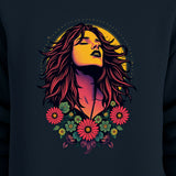 Bohemian Rhapsody AI Art Sweatshirt | Mystic Freddie-Inspired Unisex Organic Crewneck"