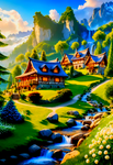 Fairy Tale Mountain Village