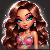 3D Airbrushed Bratz Doll Design Ai Artwork