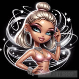 3D Airbrushed Bratz Doll Design Ai Artwork