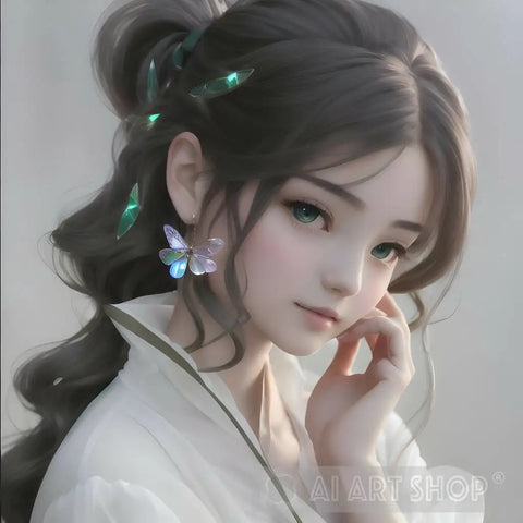 3D Classical Charactersasianbeauty Portrait Ai Art