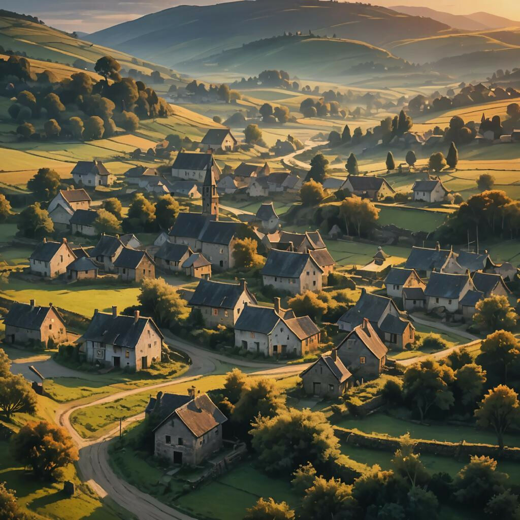 Perfect Rural Town Design Rural Town