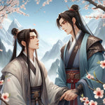 AI gay wuxia pretty boys