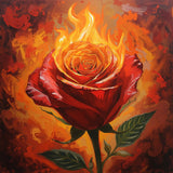 Surreal Rose With Delicate