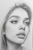 “Whispers in Graphite – Emotive Portrait Sketch Series