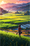 Anime Landscape 3 20x30in