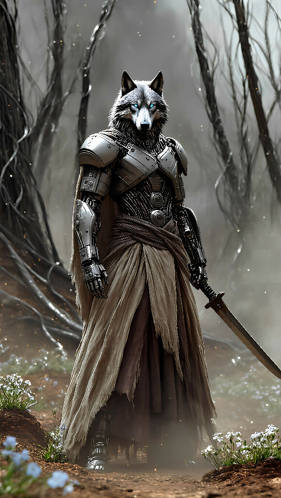 Wolf Monk of the Last Forest