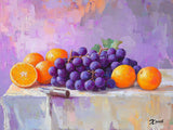 Purple Grapes and Oranges