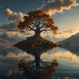 Leonardo_Lightning_XL_A_majestic_surreal_landscape_at_golden_h_3