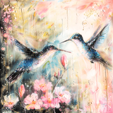 Art by LumenForge – Emerald Hummingbirds Symphony