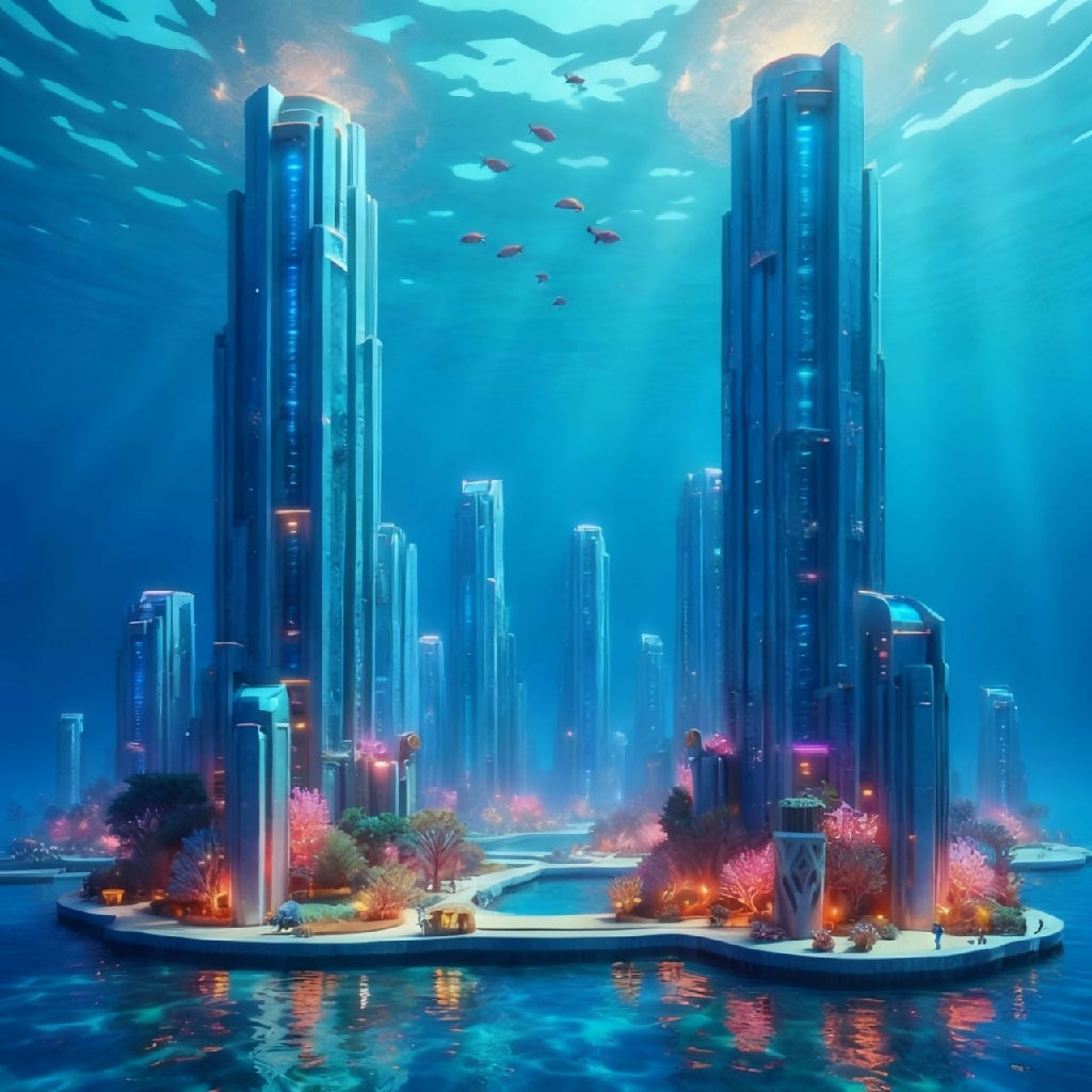 The Neo-Atlantis | Exclusive Masterpiece of Underwater Metropolis