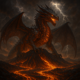Colossal Fire Dragon