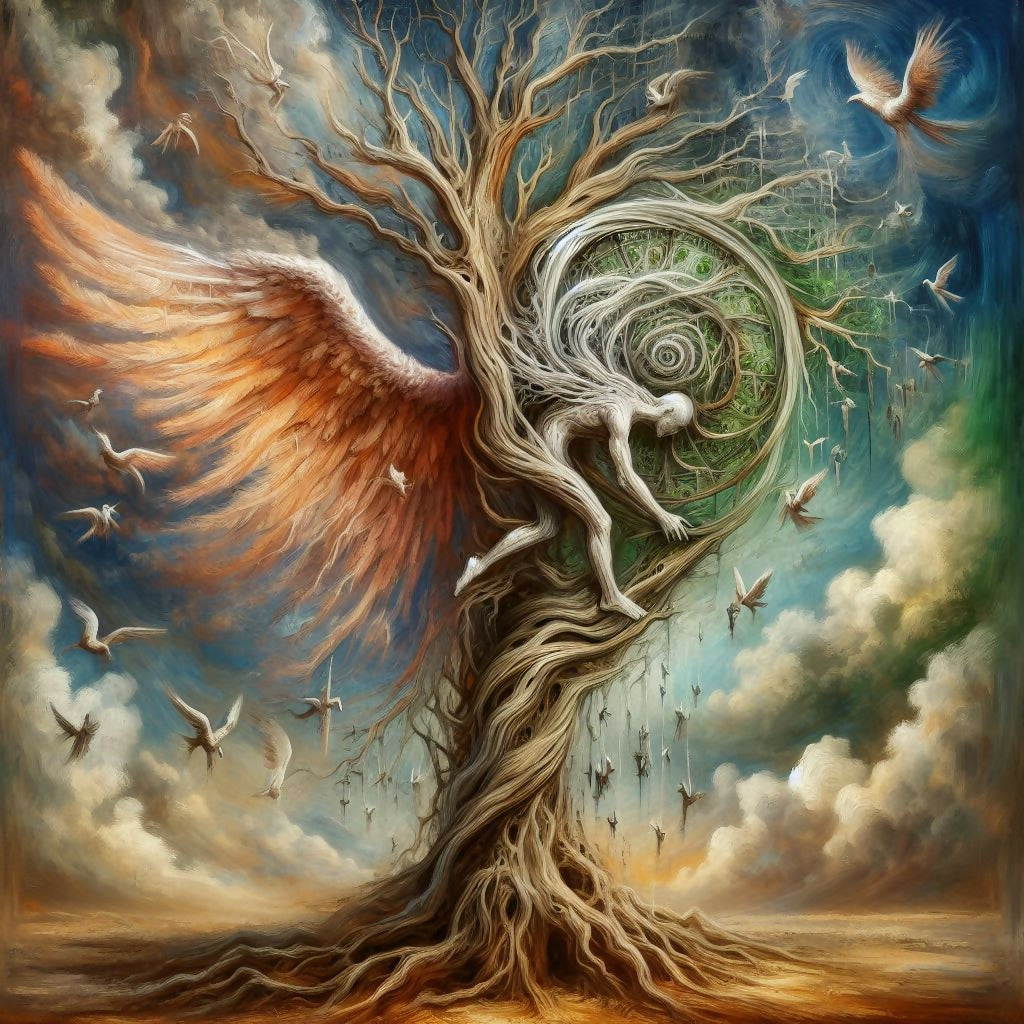 Intertwining Artwork Intertwined