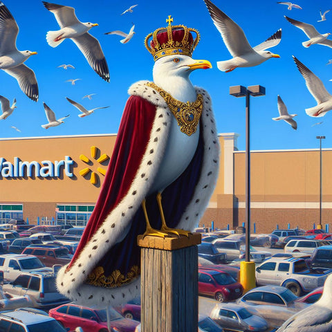 AI walmart seagull king