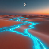 Luminous Desert Path