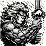 thundercats b and w