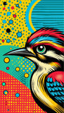 Vibrant Bird Pop