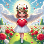 Angel bringing true Love