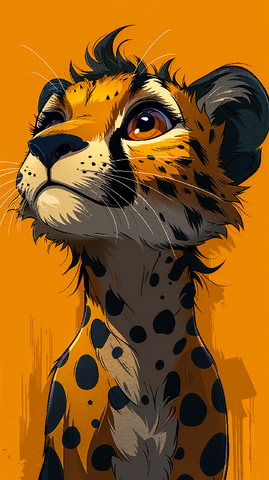 Cheetah artwork