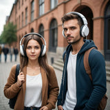 Street walk with music.