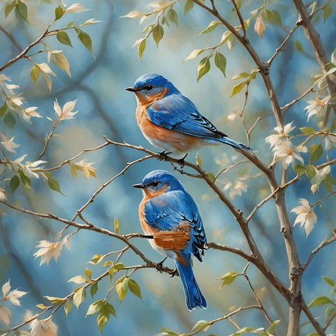 Pretty Bluebirds