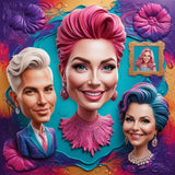 stylized embossed impestpo illustration