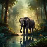Elephant in the jungle #1