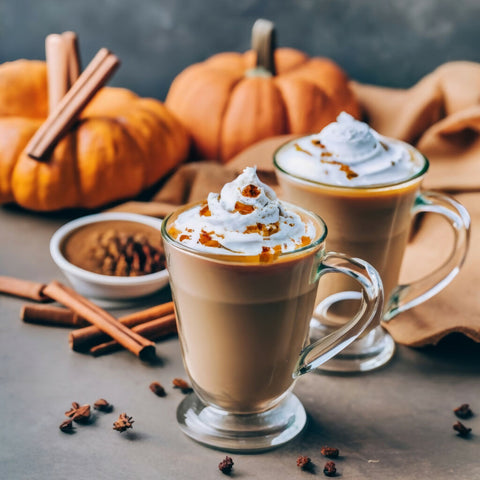 A Taste of Autumn Pumpkin Spice Latte Delight copy