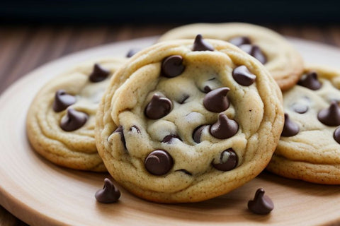 Chocolate_Chip_Cookies_on_a_Wooden_Tray