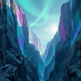 Neon Aurora Canyon