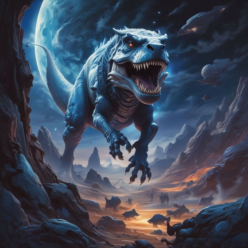 Blue Fire Rex Blue Rex
