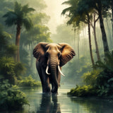 Elephant in the jungle #1