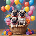 A Basket Full of Pugs and Balloons copy