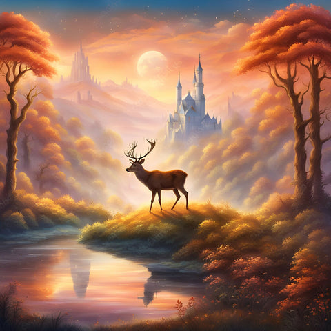 Deer in Fantasy Land