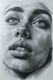 “Whispers in Graphite – Emotive Portrait Sketch Series