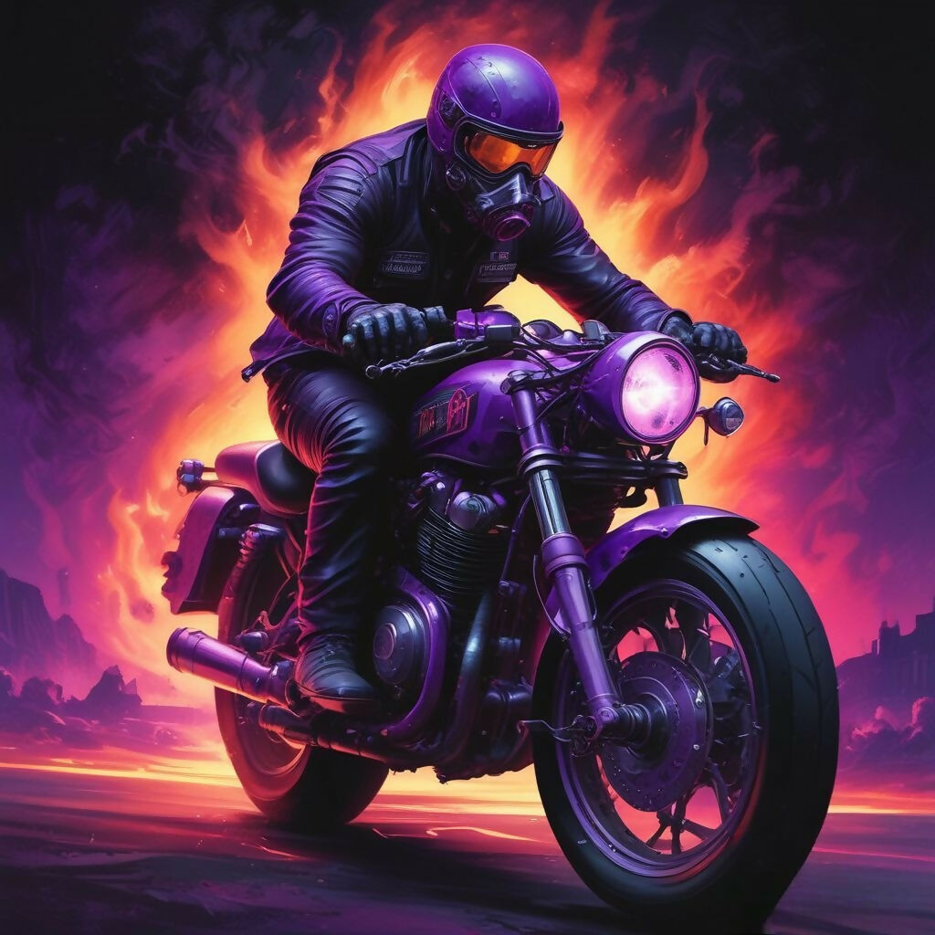 Purple ryder