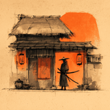 Art by LumenForge 5 – Samurai at Dusk