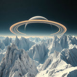 Saturn Over Peaks