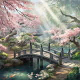 Serene Japanese Garden in Spring