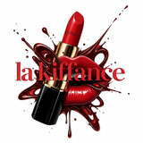 Bouche Sensuelle – Rouge à Lèvres Rouge Vif en Art IA