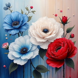 HiDream.org_large-hand-painted-spring-flowers-art-in-blue--red-and-white (1)