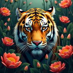 Jungle Tiger Art