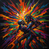 Abstract painting for the soul