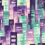 sasyall_modern_cityscape_view_purple_and_mint_green_colors_pa_fc75b109-ef5a-440b-bc26-68bb8b10c533_2