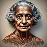 Portraits with copper